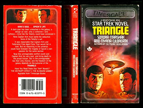 Triangle (Star Trek #9) (9780671662516) by Sondra Marshak; Myrna Culbreath