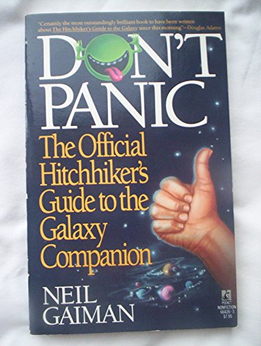 9780671664268: Don't Panic: The Official Hitchhikers Guide to the Galaxy Companion