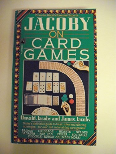 Stock image for Jacoby On Card Games for sale by Better World Books