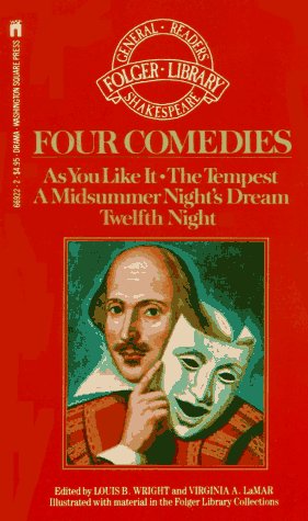 9780671669225: Four Comedies (The New Folger Library Shakespeare)