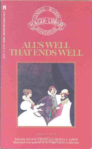 Stock image for All's Well That Ends Well for sale by Better World Books: West