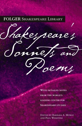 Stock image for Shakespeare's Sonnets and Poems (The New Folger Library Shakespeare) for sale by SecondSale