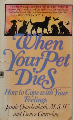 Imagen de archivo de When Your Pet Dies a la venta por Ergodebooks