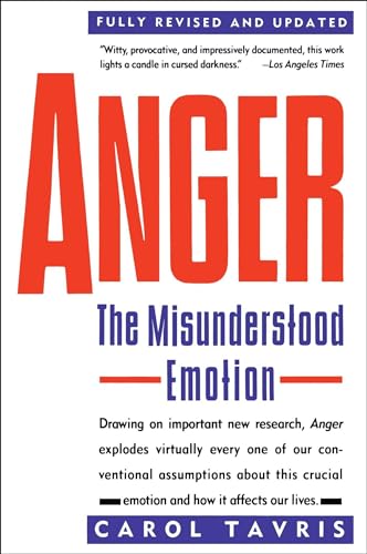 Imagen de archivo de Anger: The Misunderstood Emotion a la venta por SecondSale