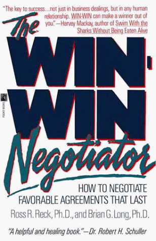 Beispielbild fr The Win Win Negotiator zum Verkauf von Wonder Book