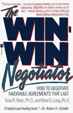 9780671676988: The Win-Win Negotiator: How to Negotiate Favorable Agreements That Last