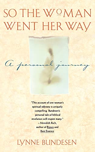 Imagen de archivo de So the Woman Went Her Way: A Personal Journey a la venta por Decluttr