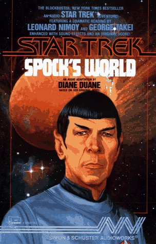 Imagen de archivo de SPOCK'S WORLD (Star Trek: The Original Series) ( 2 Cassettes) a la venta por Celt Books