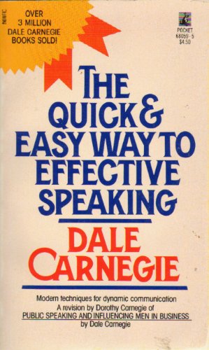 9780671680596: Title: The Quick and Easy Way to Effective Speaking