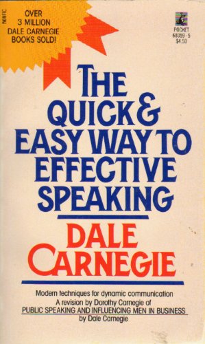 9780671680596: The Quick and Easy Way to Effective Speaking