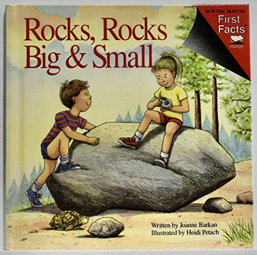 Imagen de archivo de Rocks, Rocks Big & Small (First Facts: Everyday Character Education) a la venta por HPB-Emerald