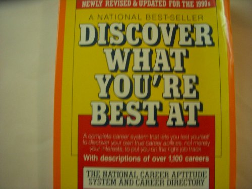 9780671695897: Discover What You'RE Best at: The National Career Aptitude System and Career Directory