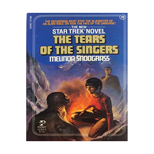 Imagen de archivo de The Tears of the Singers (A Star Trek Novel) a la venta por Hawking Books