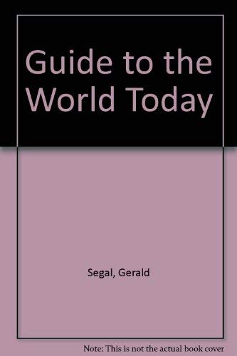 Stock image for Guide to the World Today for sale by AwesomeBooks