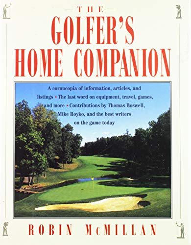 Beispielbild fr Golfer's Home Companion zum Verkauf von Better World Books