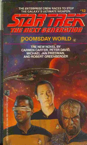 Beispielbild fr Doomsday World (Star Trek Next Generation, No. 12) zum Verkauf von SecondSale