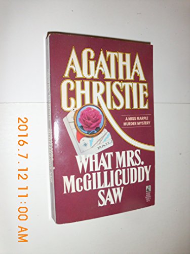 What Mrs. McGillicuddy Saw (9780671706029) by Christie, Agatha