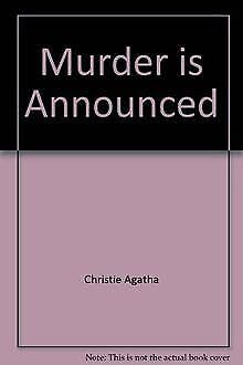 Stock image for Murder is Announced for sale by Half Price Books Inc.