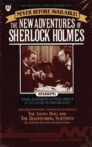 Beispielbild fr The New Adventures of Sherlock Holmes. The Living Doll (3/11/46)/The Disappearing Scientists (4/8/46) zum Verkauf von 221Books