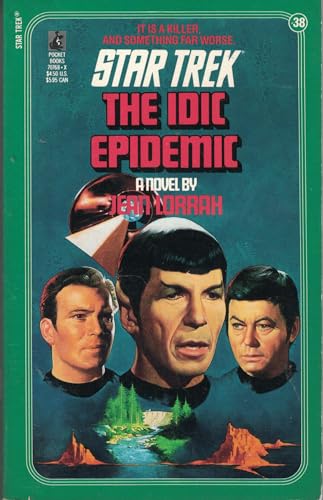 Beispielbild fr Idic epidemic (classic star Trek 38) zum Verkauf von Better World Books