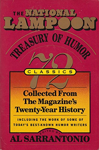 Stock image for The National Lampoon Treasury of Humor for sale by BooksRun