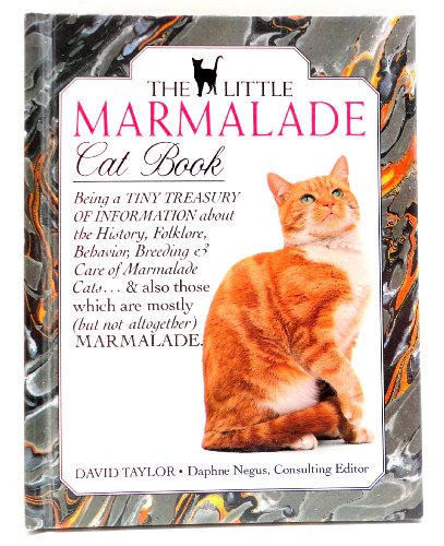 Stock image for The Little Marmalade Cat Book (The Little Cat Library) for sale by SecondSale