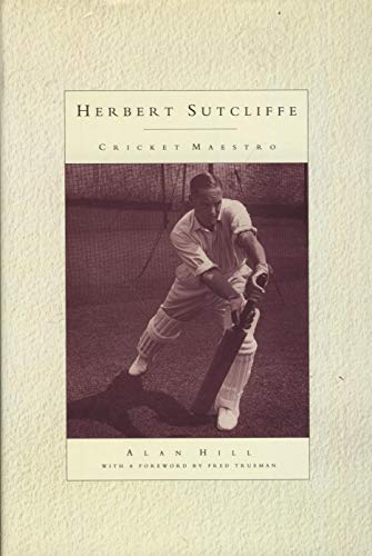 Beispielbild fr Herbert Sutcliffe: Cricket Maestro zum Verkauf von WorldofBooks