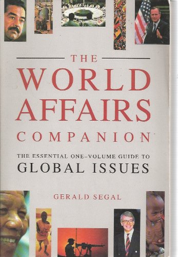 9780671710682: World Affairs Companion: The Essential One-volume Guide to Global Issues