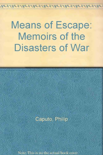 9780671711214: Means of Escape: Memoirs of the Disasters of War