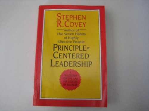 Stock image for Principle-centred Leadership for sale by Wonder Book