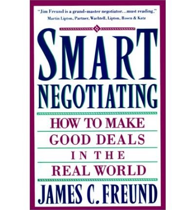 Beispielbild fr Smart Negotiating zum Verkauf von WorldofBooks