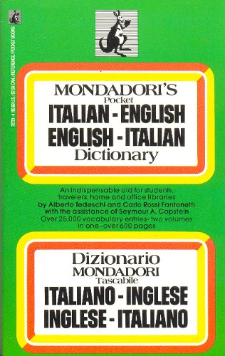 Italian - English Dictionary - Fantonetti, Carlo; Tedeschi, Alberto