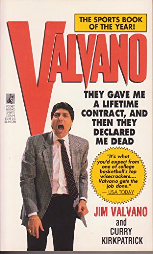 Stock image for Valvano They Gave Me a Lifetime Contract, and Then They Declared Me Dead for sale by Ann Becker