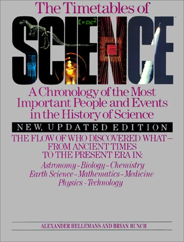 Stock image for The Timetables of Science : A Chronology of the Most Important People and Events in the History of Science for sale by Better World Books: West