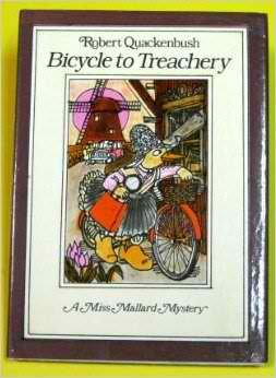 Beispielbild fr Bicycle to Treachery (Miss Mallard Mystery Series) zum Verkauf von Wonder Book