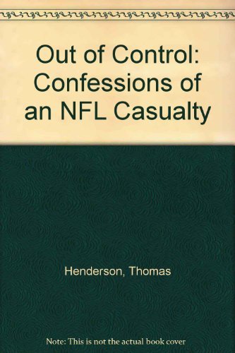 9780671736507: Out of Control: Confessions of an NFL Casualty