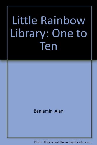 LITTLE RAINBOW LIBRARY: ONE-TO-TEN (9780671741365) by Benjamin