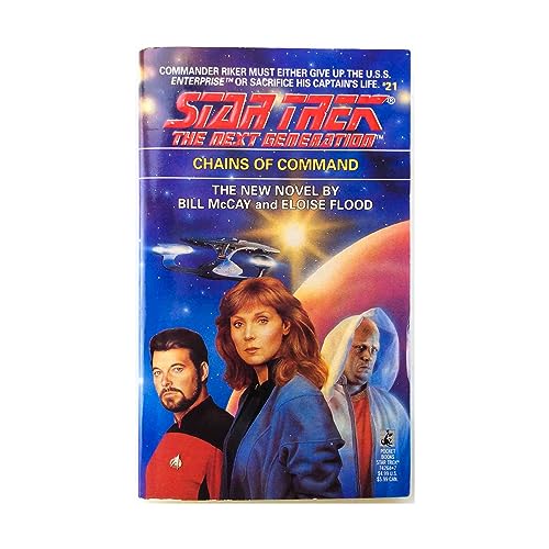 Stock image for Chains of Command (Star Trek The Next Generation, No 21) for sale by SecondSale