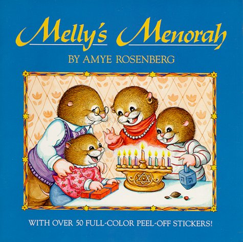 9780671744953: Melly's Menorah/With over 50 Full-Color Peel-Off Stickers!