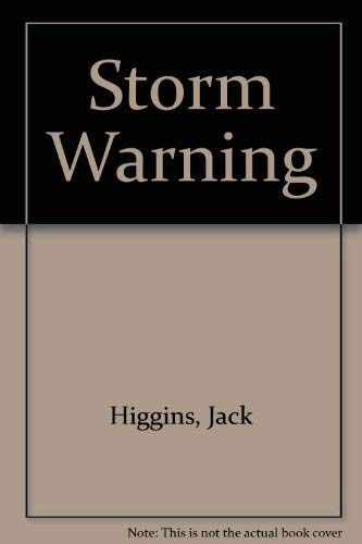 Beispielbild fr Storm Warning zum Verkauf von Better World Books