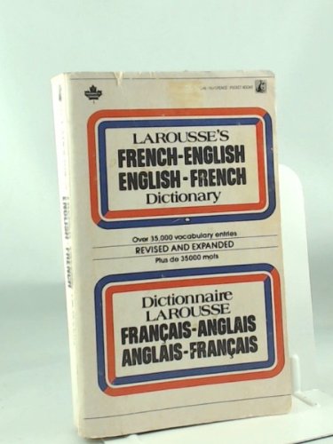 Imagen de archivo de Latousse's French/English English/French Dictionary a la venta por ! Turtle Creek Books  !