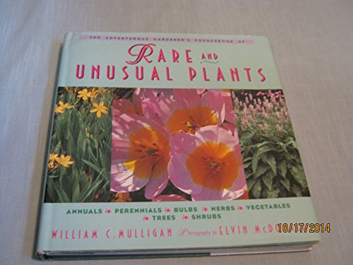 Imagen de archivo de The Adventurous Gardener's Sourcebook of Rare and Unusual Plants a la venta por Better World Books