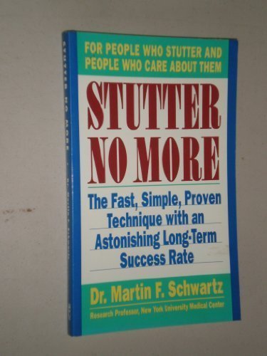 9780671755041: Stutter No More
