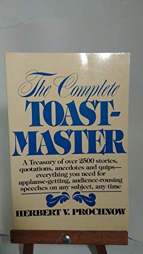 Imagen de archivo de Comprehensive Toastmaster a la venta por ThriftBooks-Dallas