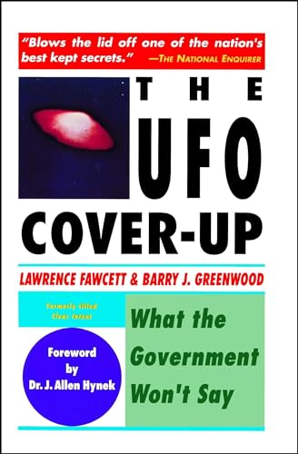 Beispielbild fr UFO Cover-Up : What the Government Won't Say zum Verkauf von Better World Books