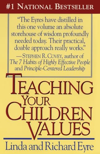 Beispielbild fr Teaching Your Children Values zum Verkauf von Wonder Book