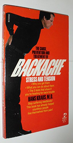 9780671770327: Backache Stress and Tension: Their Cause, Prevention and Treatment