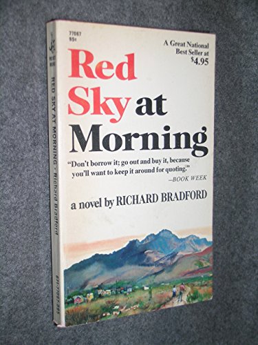 Beispielbild fr Red sky at Morning zum Verkauf von Better World Books: West