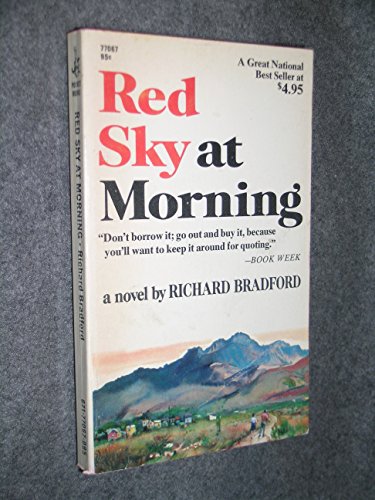Imagen de archivo de Red sky at Morning a la venta por Better World Books: West