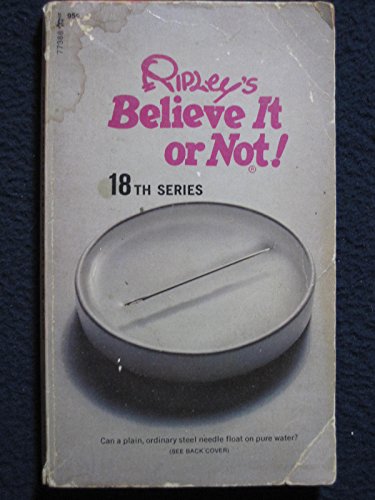 Stock image for Ripley's Believe it or Not! 18th Series for sale by JB Books